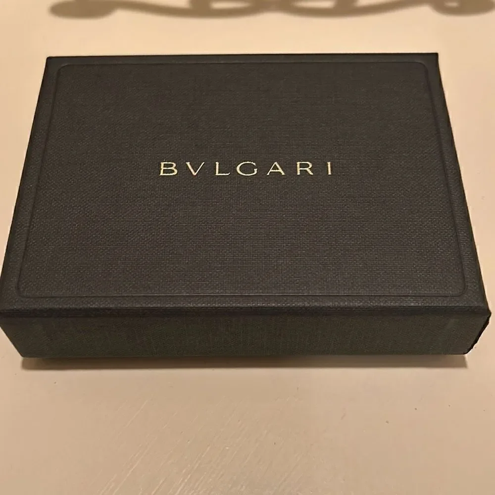 Bvlgari Millerige 6 Keyholder Brown Coated Heritage Canvas Leather New